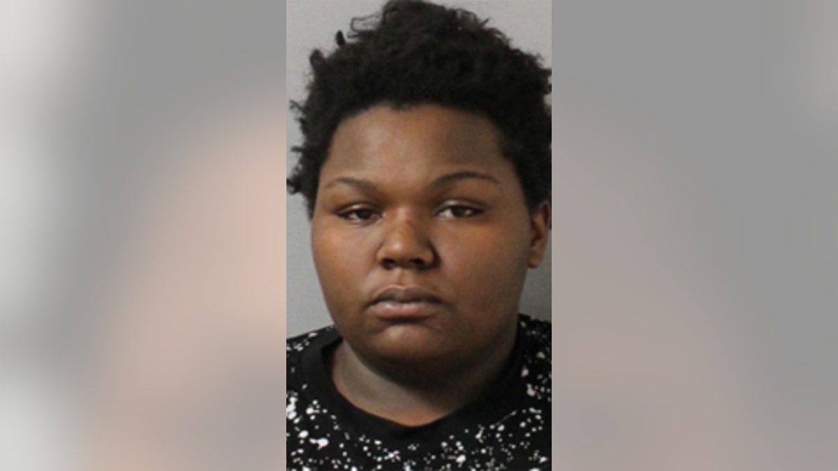Montessa Tate-Thornton, 19, was arrested after she was found naked and waving a weapon in a Waffle House in Nashville on Saturday, according to police.