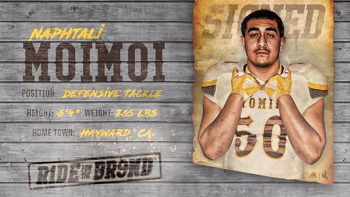 Naphtali Moimoi played football at Hayward High School.