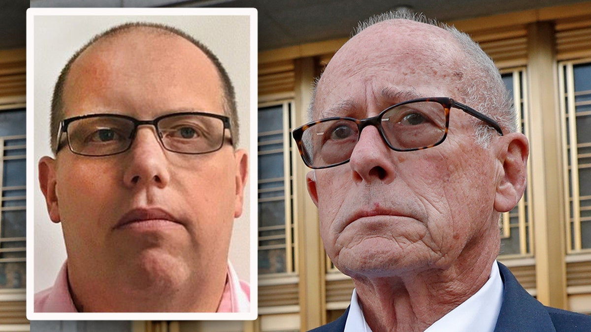 William Pietruszewski, left, the former chief compliance officer, and Laurence Doud III, right, the retired CEO of the Rochester Drug Co-Operative, were hit Tuesday with criminal charges stemming from the opioid crisis. (LinkedIn / AP)