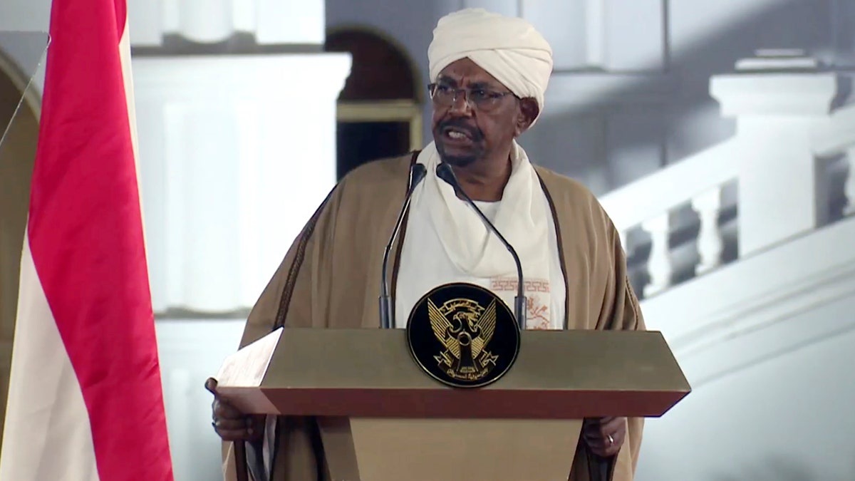Large amounts of cash were found in suitcases at the home of ousted Sudan President Omar al-Bashir, seen in this file photo.