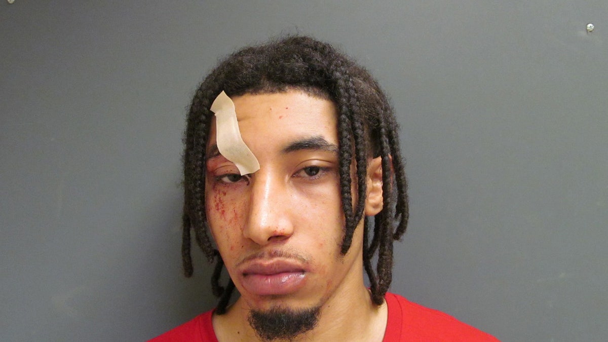 Taj Dickerson, 22, was later convicted of assaulting a police officer and engaging in a pursuit.