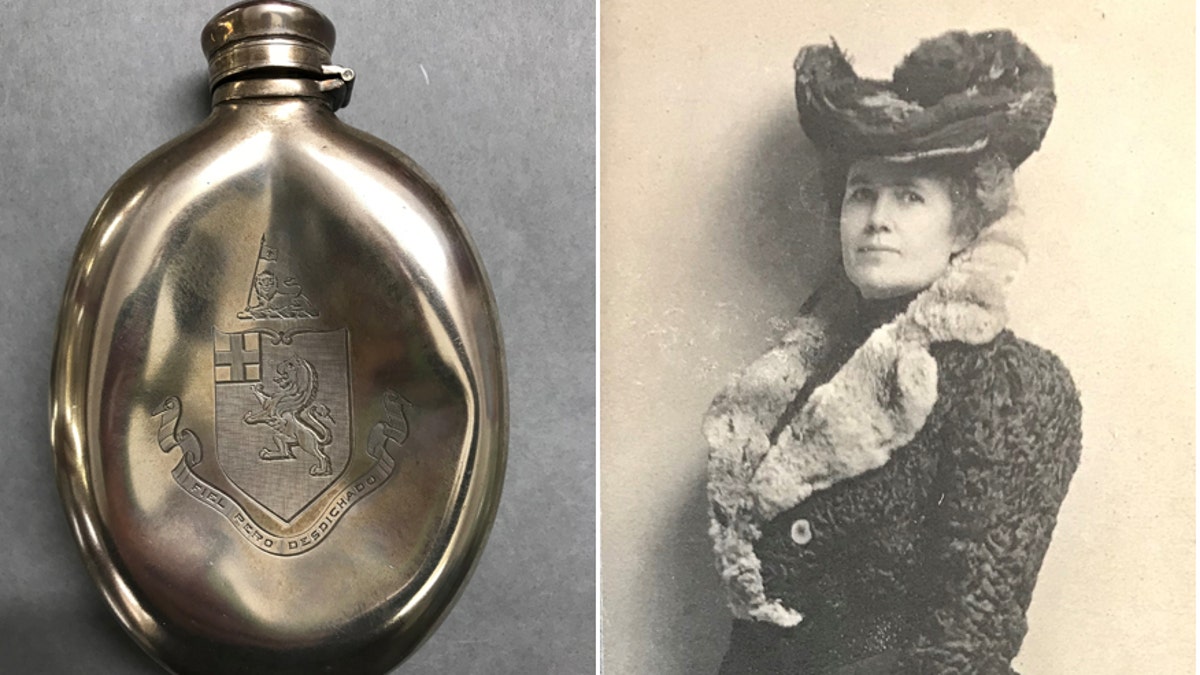 Incredible Titanic tale: Silver flask was damaged in the ship's death  throes, reunited with its owner | Fox News
