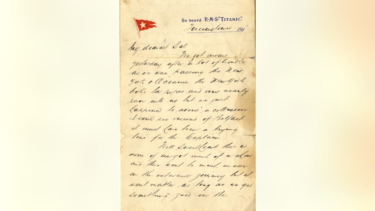 RMS Titanic: Letters from a Lost Liner – Pieces of History