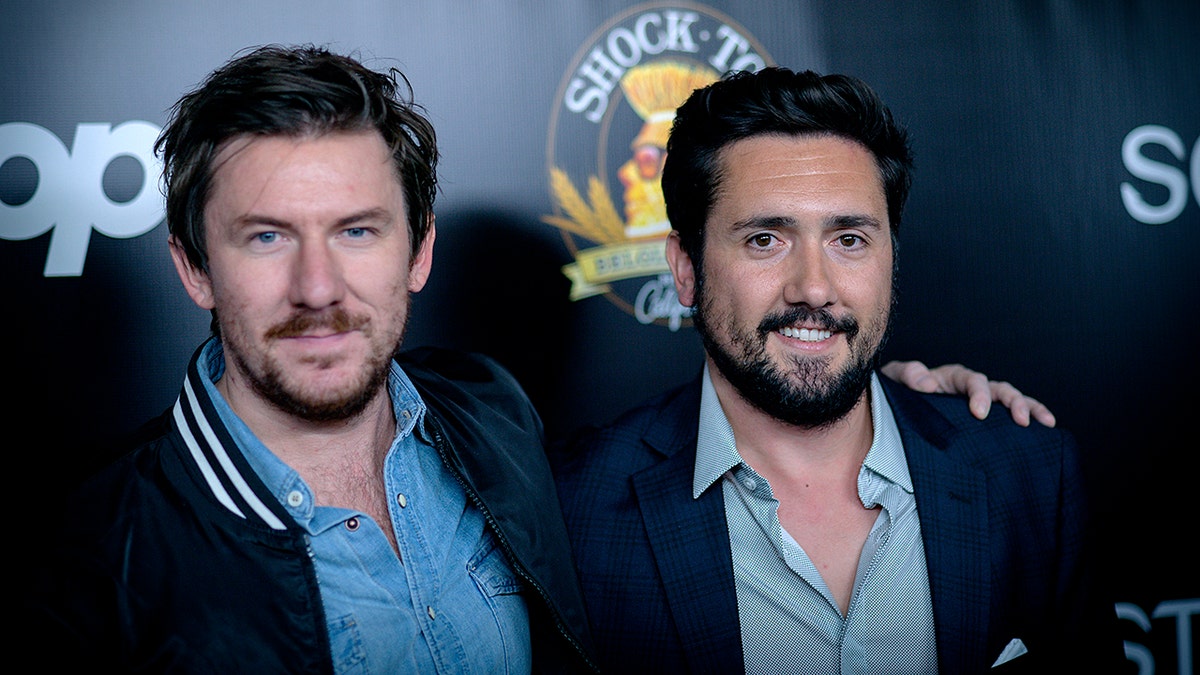 Luke Barnett and Vincent Masciale at TCL Chinese Theatre on October 19, 2016 in Hollywood, Calif.