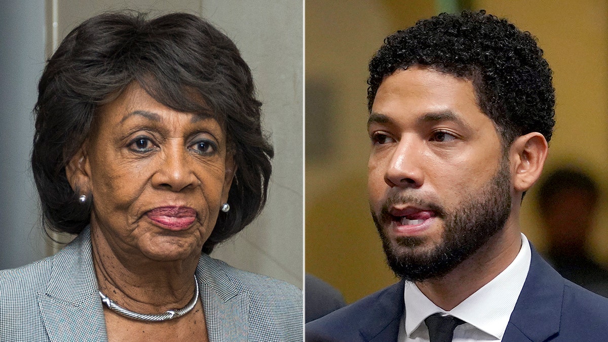 U.S. Rep. Maxine Waters, D-Calif. said she was "looking forward" to seeing actor Jussie Smollett "very soon."