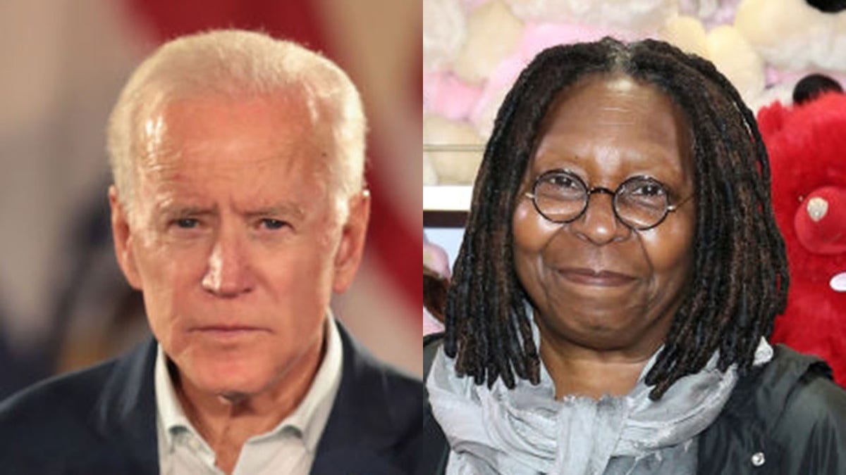 Whoopi Goldberg defended former Vice President Joe Biden on Monday following allegations of inappropriate conduct.