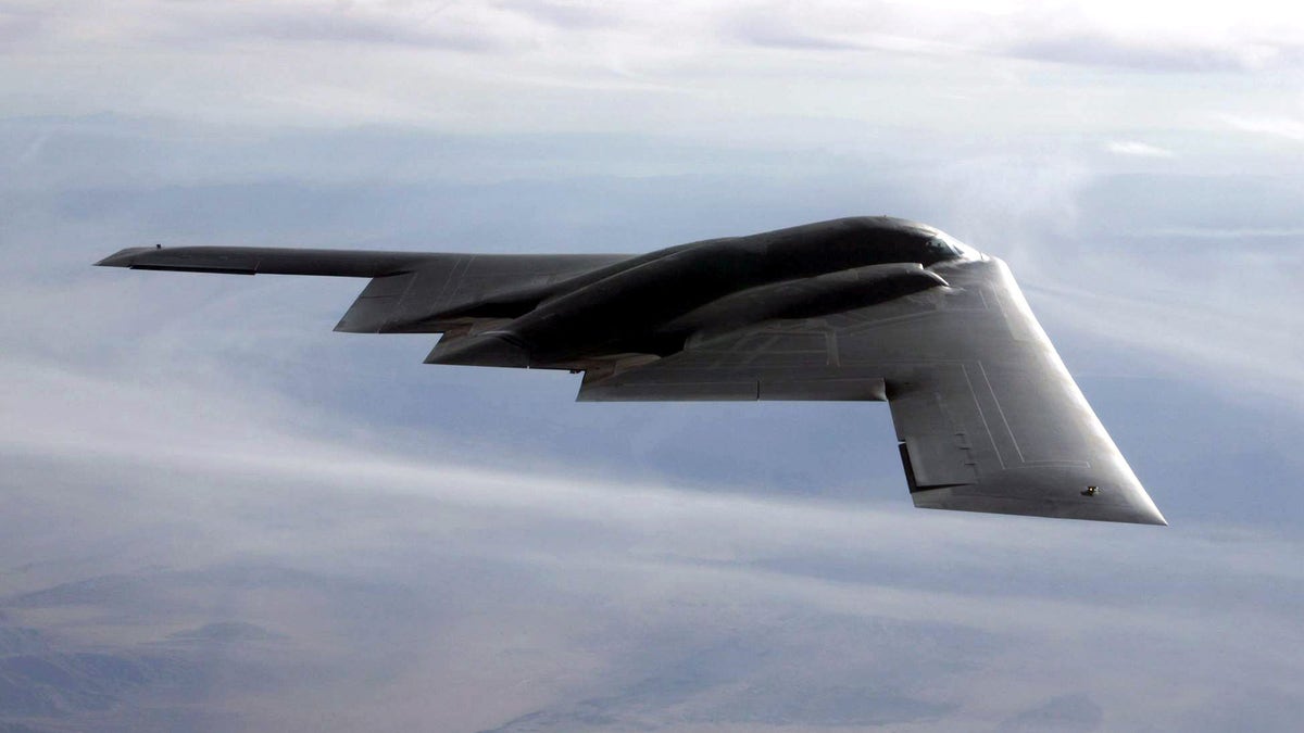 On September 10, the B-2 flew within Utah test and training range at Hill Air Force Base, Utah, where the B-2 dropped 80 inert joint direct attack munitions.