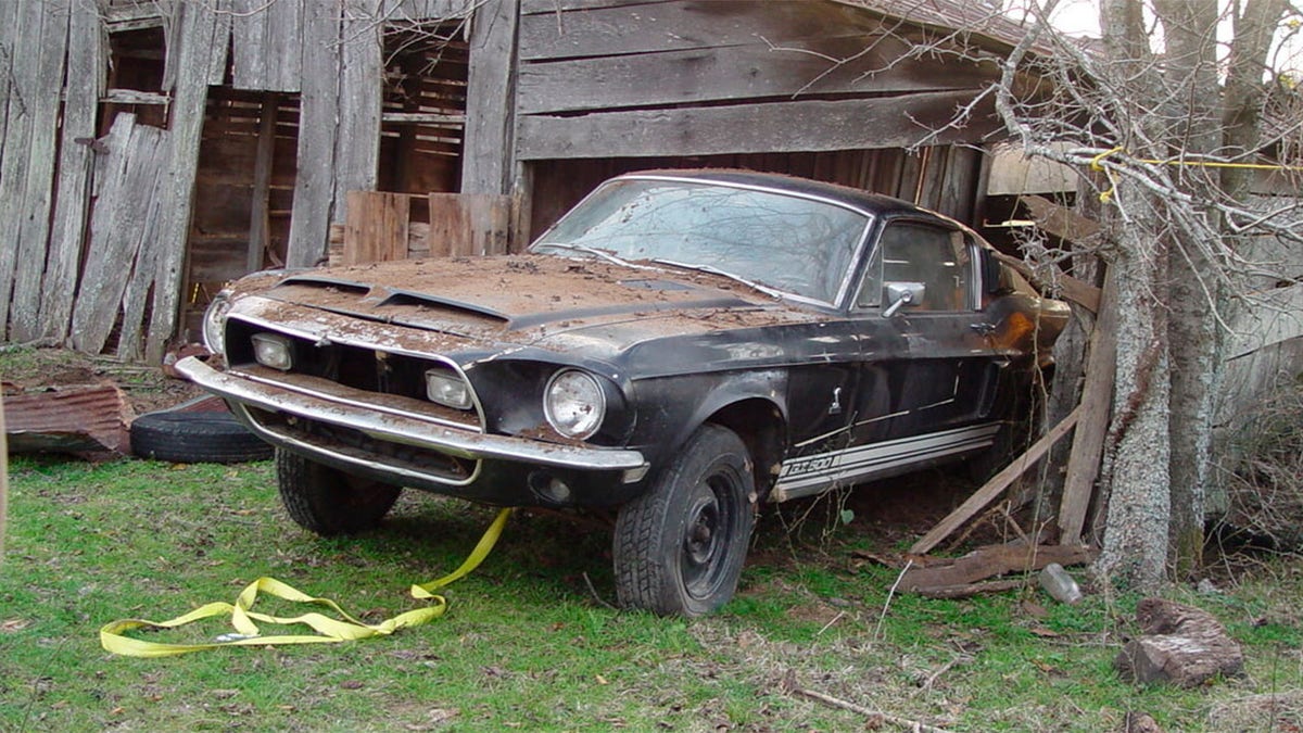 Barn Find 1968 Ford Mustang Shelby Gt500 Up For Auction Is Frozen In Time Fox News Barn Find 1968 Ford Mustang Shelby Gt500 Up For Auction Is Frozen In Time Fox News