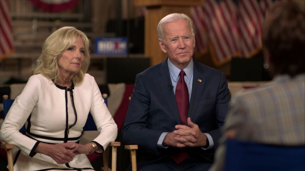 Jill and Joe Biden appeared on ABC's "Good Morning America" Tuesday to discuss his 2020 bid, and allegations made against him by a number of women.