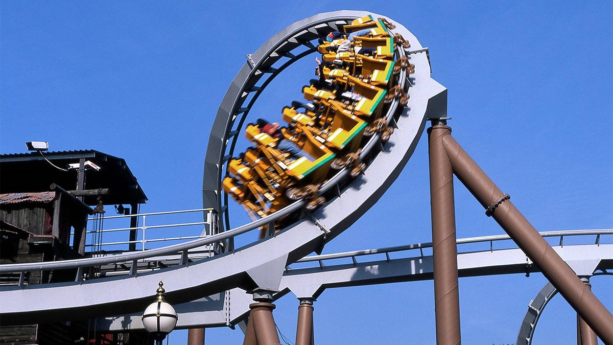 Roller coaster gets stuck traps riders at UK theme park Fox News