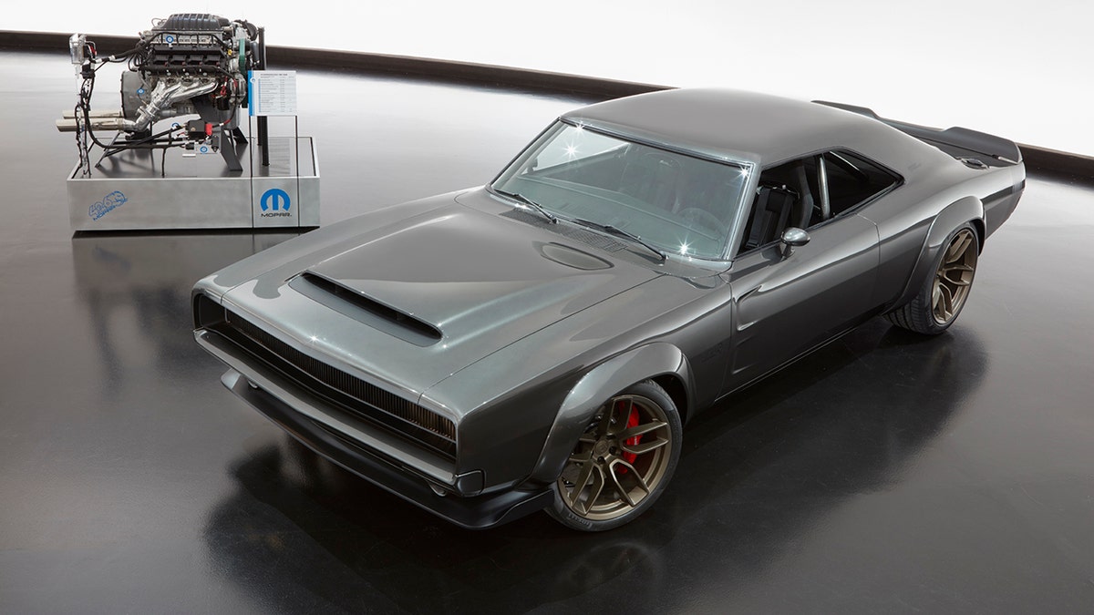 Mopar revealed its 1968 Dodge “Super Charger” Charger Concept at the 2018 SEMA show.