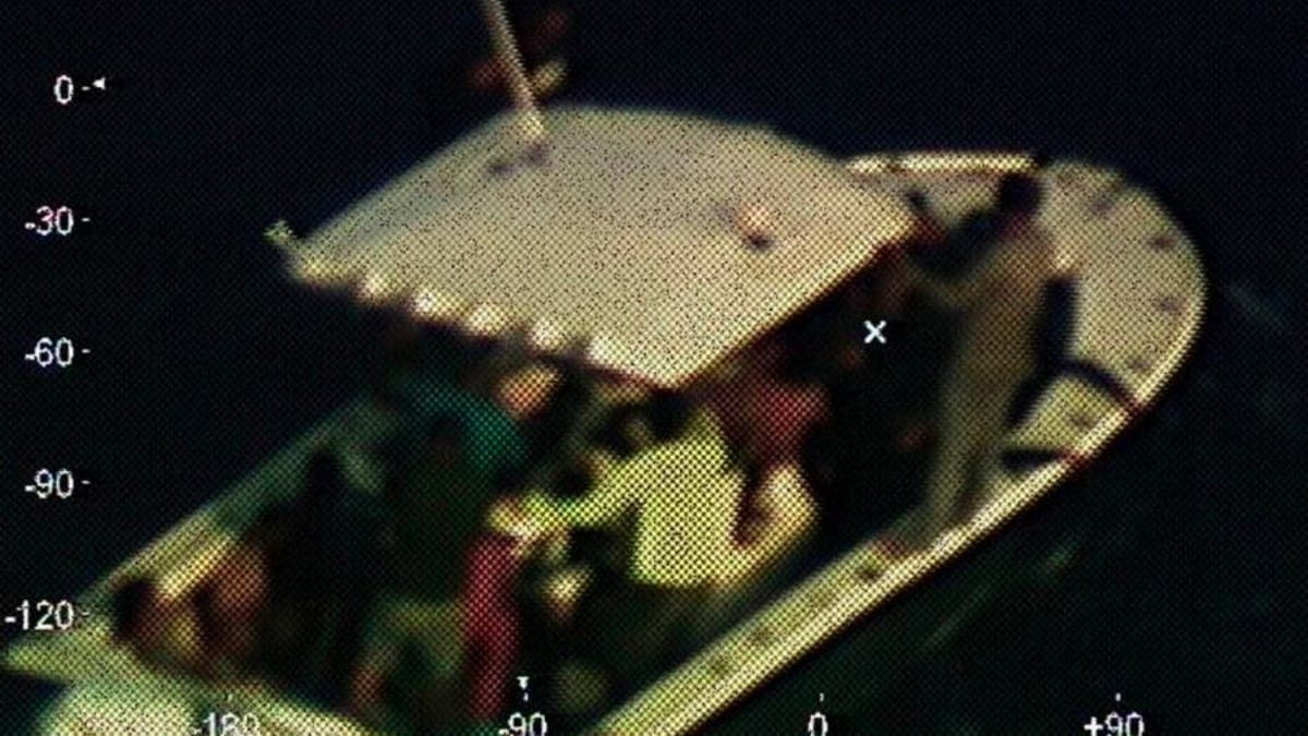 A photo shows the disabled vessel 130 nautical miles off Mexico's Yucatan Peninsula.