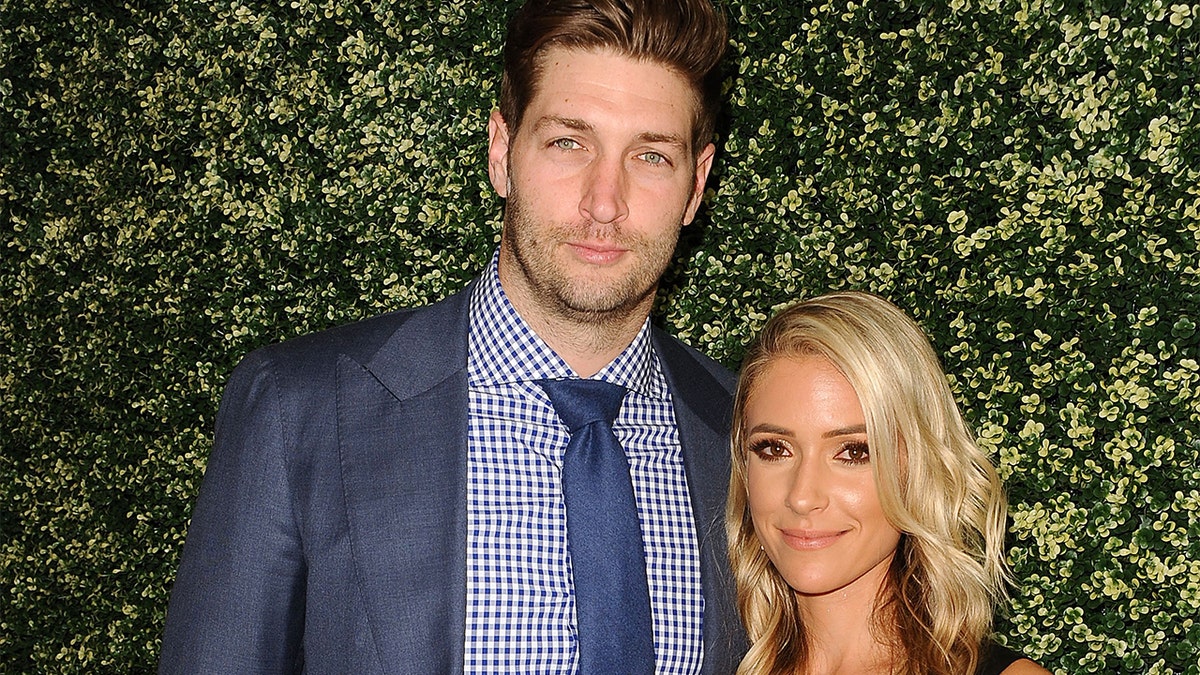 Jay Cutler and Kristin Cavallari are pictured here during the Uncommon James launch on April 27, 2017 in West Hollywood, Calif.  