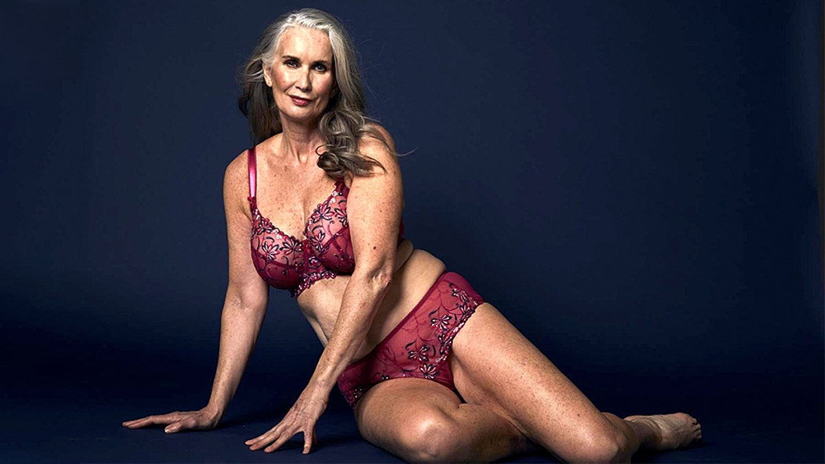 59-year-old mom becomes lingerie model after daughters urge her to 'go for  it