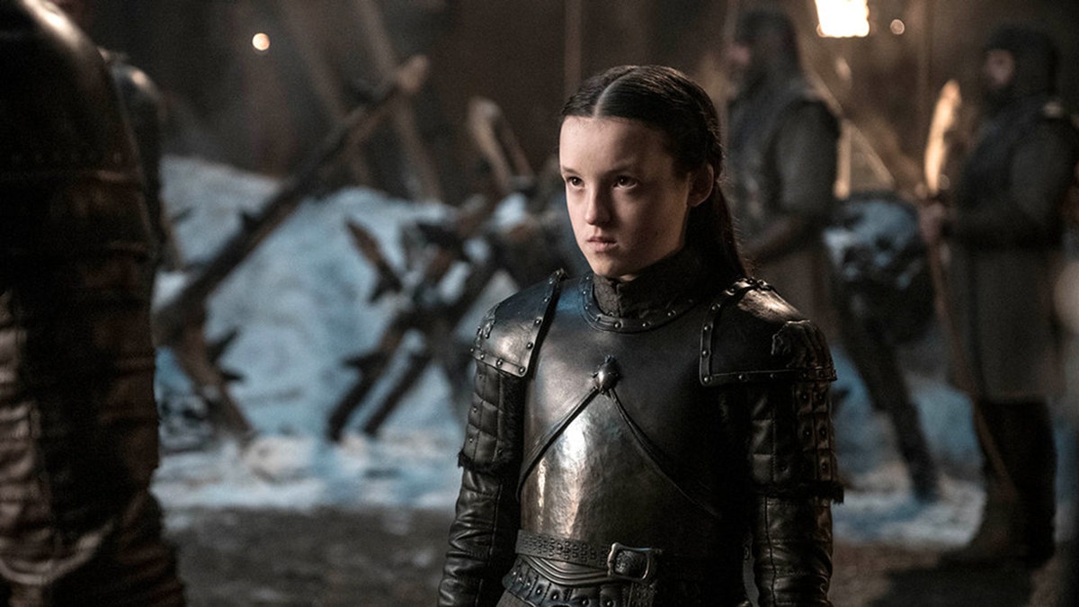 Bella Ramsey stars as  Lyanna Mormont in 