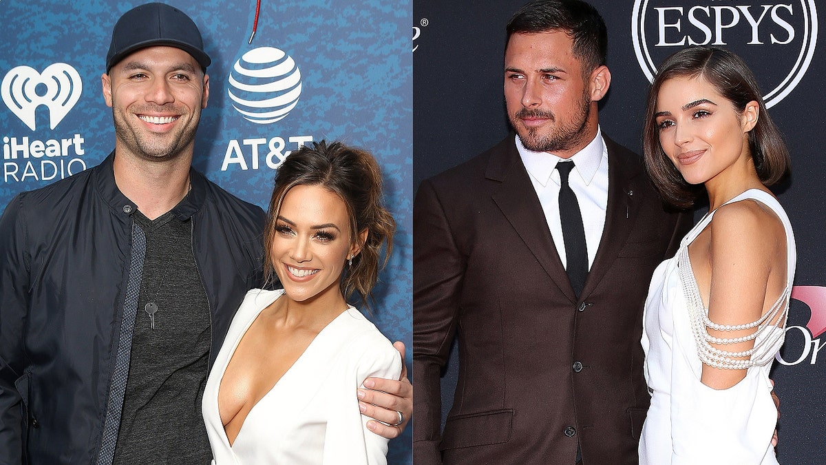Michael Caussin, who cheated on Jana Kramer, accused Danny Amendola's ex-girlfriend, former Miss Universe Olivia Culpo, of being a 