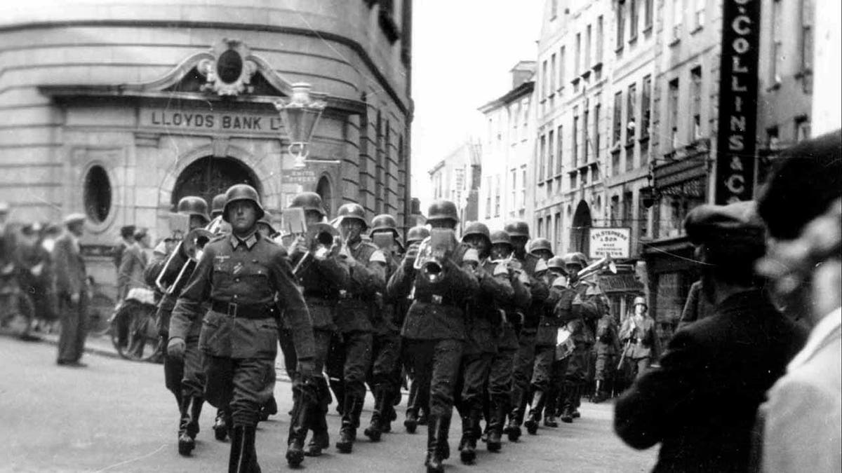 The island was liberated in May 1945.