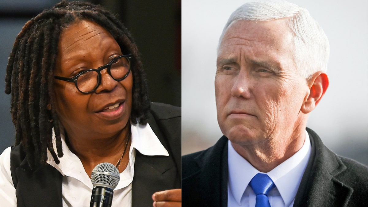Whoopi Goldberg called Mike Pence to action to condemn hate crimes against houses of worship.