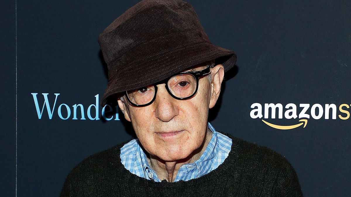 Woody Allen attends the premiere of 