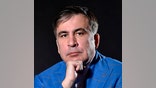 Former Georgian president Mikheil Saakashvili poses during a photo session on March 7, 2018 in Amsterdam.