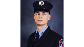 NY funeral for Marine and firefighter killed in Afghanistan