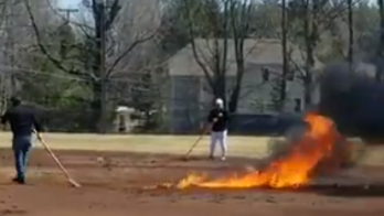 Connecticut baseball field doused in gasoline, set ablaze to dry out for HS game: report