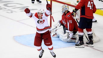 Carolina's 'Bunch of Jerks' end Caps' Cup reign, storm into 2nd-round showdown with Islanders