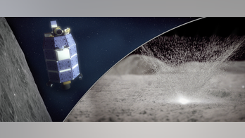 The Moon loses water when meteoroids smack the lunar surface