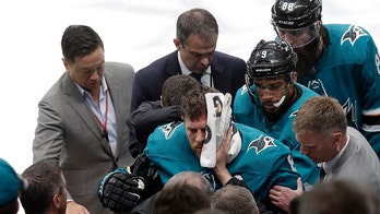 GRAPHIC VIDEO: Cross check knocks San Jose’s Joe Pavelski to the ice during Sharks’ OT win over Vegas