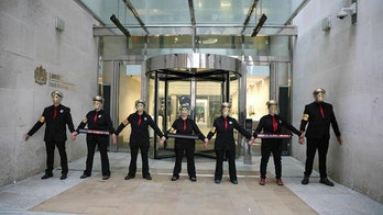 Climate activists glue themselves to London Stock Exchange on ‘last day’ of protests