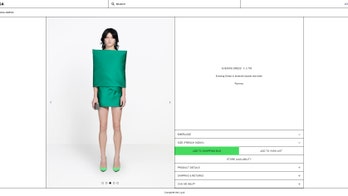 Social media likens Balenciaga dress to 'couch cushion,' compares restrictive sleeves to 'prison' for arms