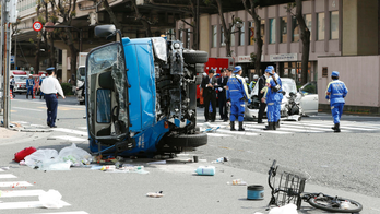 Car smashes into pedestrians in Tokyo, killing 2 on bicycle