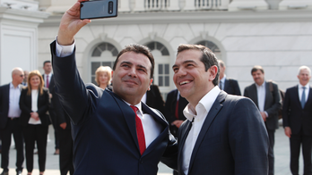 Leaders of Greece, North Macedonia snap historic selfie