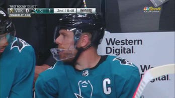 Sharks’ Pavelski scores ‘facegoal’ during playoff game before reported search for teeth