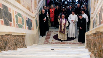 'Holy Stairs' climbed by Jesus before crucifixion opens for first time in 300 years
