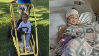 Louisiana girl, 5, left partially scalped after hair got caught in go-kart motor, family says