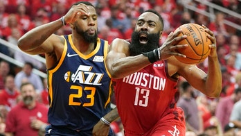 Harden's triple-double helps Rockets rout Jazz again