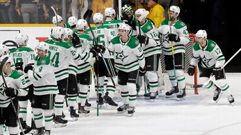 Rookie scores twice, Stars beat Preds for 1-0 series lead