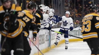 Marner has 2 goals, including penalty shot, Leafs top Bruins