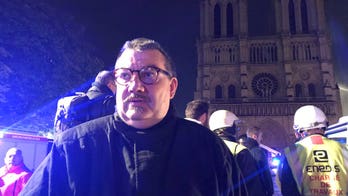 Hero priest saves precious artifacts from Notre Dame Cathedral fire, but the fate of many treasures remains unknown