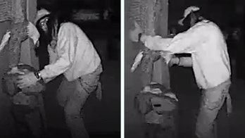 Cops seek sculpture stolen from Army vet's Minnesota home; thief seen on camera