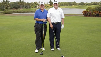 White House releases snaps of Trump golfing with Rush Limbaugh