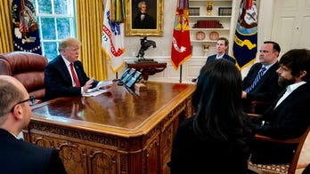 Trump holds meeting with Twitter CEO Jack Dorsey at the White House