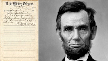Abraham Lincoln death announcement up for sale