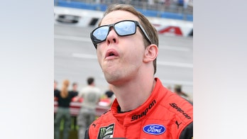 Brad Keselowski pulls off amazing reverse pit stop at Talladega