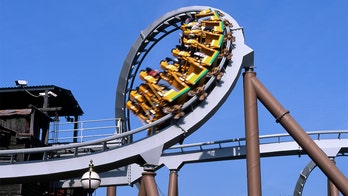 Roller coaster gets stuck, traps riders at UK theme park