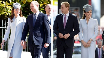 Kate Middleton recycles coat, special earrings for Easter service