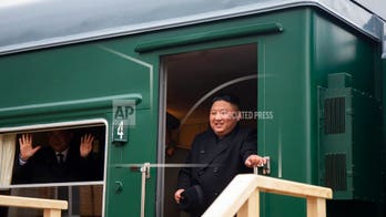 North Korean leader Kim Jong Un arrives in Russian port city ahead of first meeting with Putin