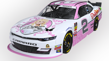 Dolly Parton sponsoring Tyler Reddick's NASCAR Camaro at Bristol