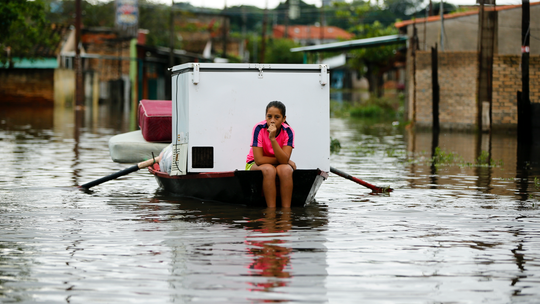 Storms kill 3 in Brazil; 20,000 evacuated in Paraguay